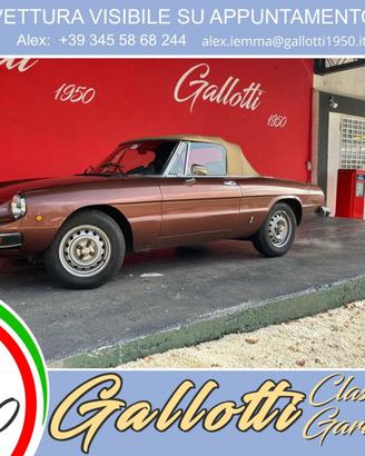 ALFA ROMEO Spider Duetto II Coda Tronca Spider 1.6