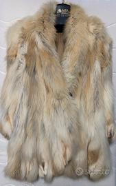 PELLICCIA PANCINE DI VOLPE + SCIARPA CODA DI VOLPE