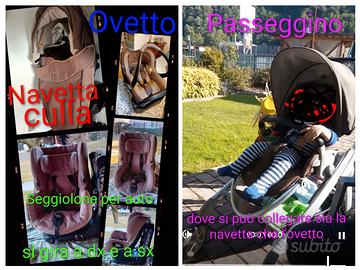 Trio+ seggiolone x auto girevole. 