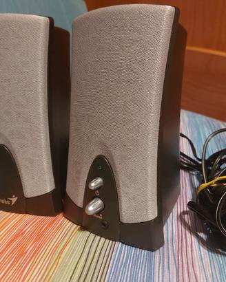 Casse per pc o tv con jack maschio