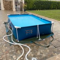 Piscina Fuori Terra Rettangolare da 300x201x66 cm