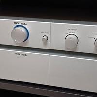 Rotel pre e finale rb 03 come nuovi 70 + 70 watts