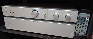 Rotel pre e finale rb 03 come nuovi 70 + 70 watts