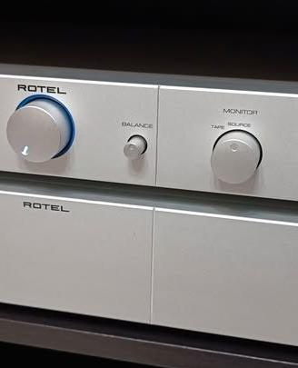 Rotel pre e finale rb 03 come nuovi 70 + 70 watts