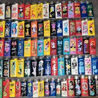 Accendini smoking da collezione-anni 2000-77pz