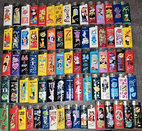 Accendini smoking da collezione-anni 2000-77pz