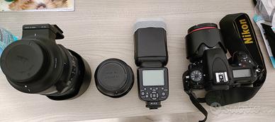 Nikon d750 full frame + lenti 