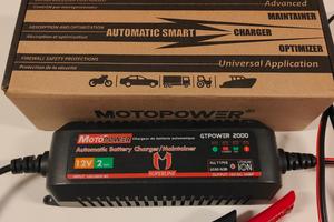 mantenitore carica batterie Motopower