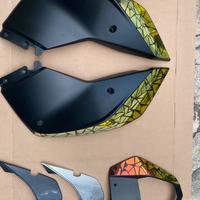 Kit carene Ktm duke 690 2013 nero opaco