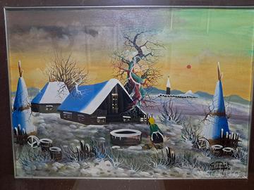 Dipinto Giacinto Pujia