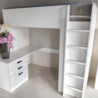 Letto a soppalco IKEA SMÅSTAD