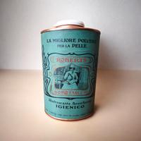 Scatola vintage Borotalco Roberts