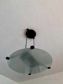 Lampadario moderno in vetro