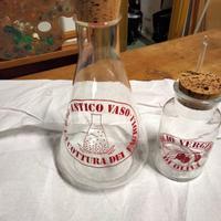 Antico vaso per la cottura dei fagioli + oliera