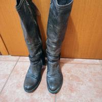 Stivali in pelle Nero Giardini