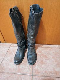 Stivali in pelle Nero Giardini