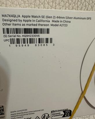 Watch.    Apple.  Se.    2.    Generazione.
