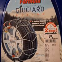 Catene neve autotensive 195/55 R16 + altre misure