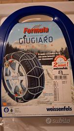 Catene neve autotensive 195/55 R16 + altre misure