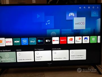 Smart TV 50 pollici 4K LG