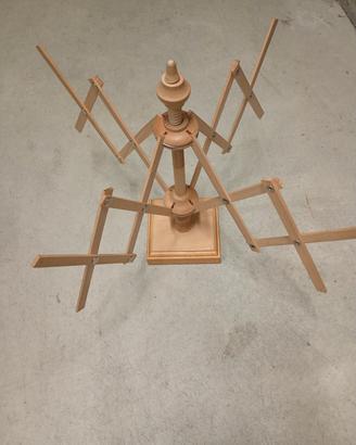 arcolaio in legno da tavolo 