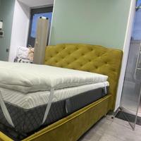 Topper memory 7 cm sfoderabile sottovuoto 160x190