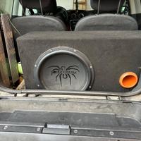 Subwoofer soundstream e amplificatore phonocar