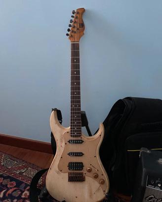 Chitarra Elettrica AXL + Ampli Fender + Accessori