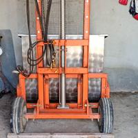 Muletto x uva vasca sollevatore idraulica