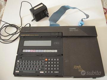 Casio Pocket Computer PB-1000 e Disk Drive MD-100