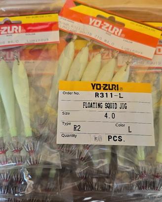 50 Yo-Zuri Floating Squid Jig, 4.0,  per calamari