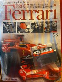 Ferrari F2007 DeAgostini busta montaggio n.58