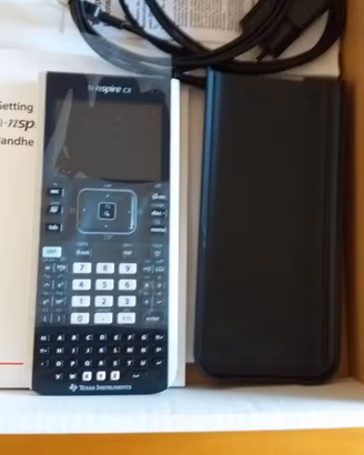 CALCOLATRICE  TI NSPIRE CX + CBR 2 NUOVI