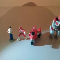 Mighty Morphin Power Rangers rosso Micro Machines