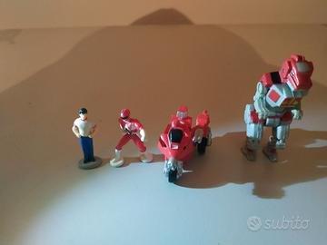 Mighty Morphin Power Rangers rosso Micro Machines