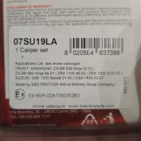 Pastiglie Brembo serie oro 