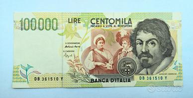 Banconota 100.000 LIRE Repubblica Italiana 05.1994