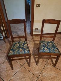 2 sedie vintage