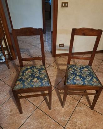 2 sedie vintage