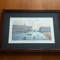 Quadro del Palazzo Reale di Napoli 45x33 cm