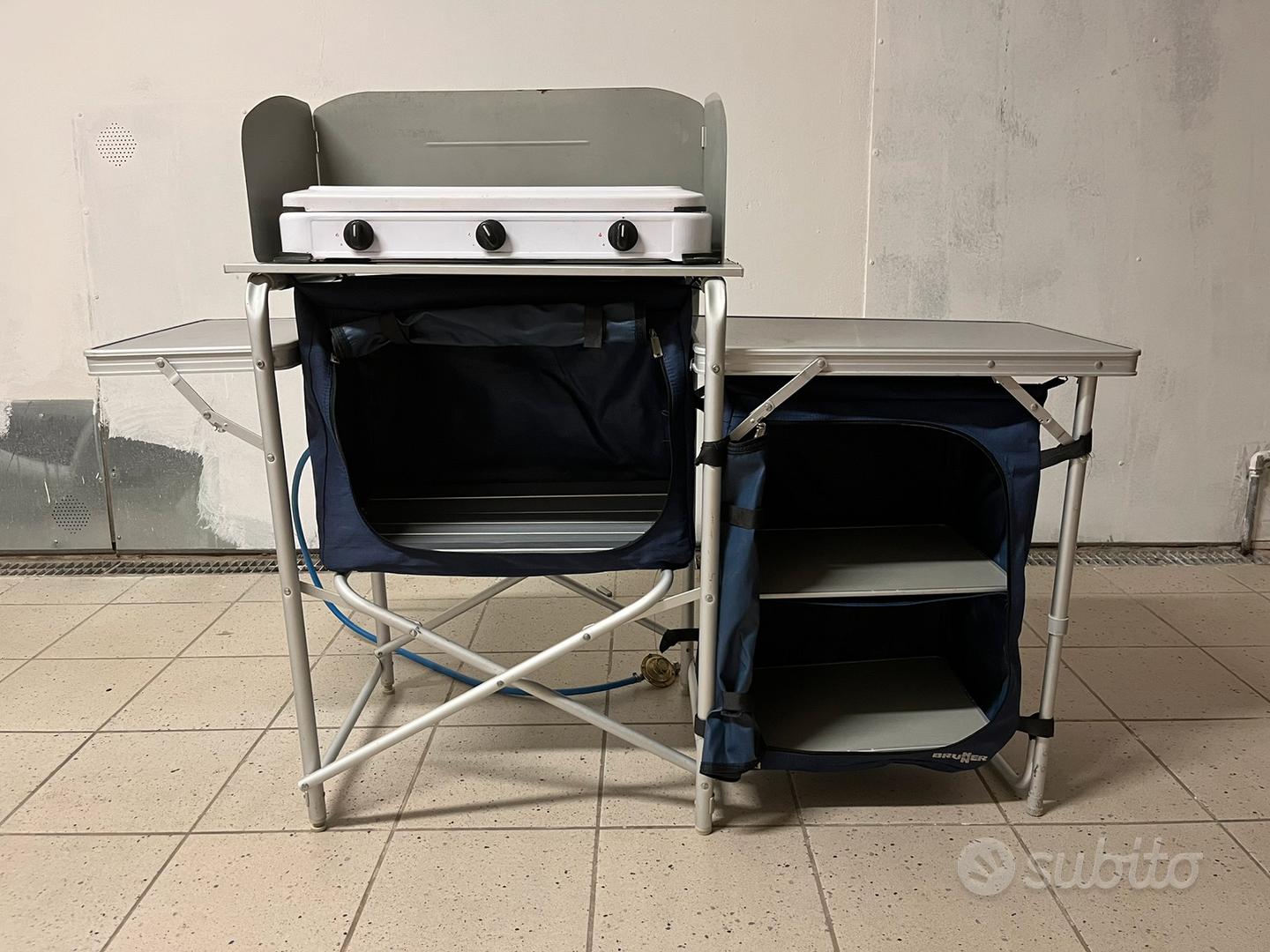 Brunner Armadio Da Campeggio Jum Box LS 3G Blu - 61x110x50cm, 8.1kg - Foto 10