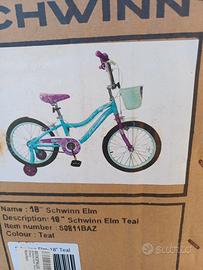 bicicletta da bambina nuova