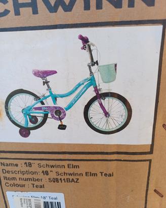 bicicletta da bambina nuova