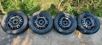 gomme e cerchi in ferro 16" 