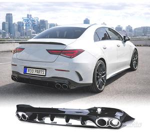 DIFFUSORE MERCEDES CLA C118 X118 19-25 LOOK AMG NE