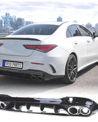 DIFFUSORE MERCEDES CLA C118 X118 19-25 LOOK AMG NE