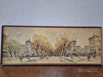 quadro/stampa panoramico Bernard Buffet