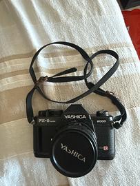 Fotocamera analogica yashica 35 mm obiettivo 50mm