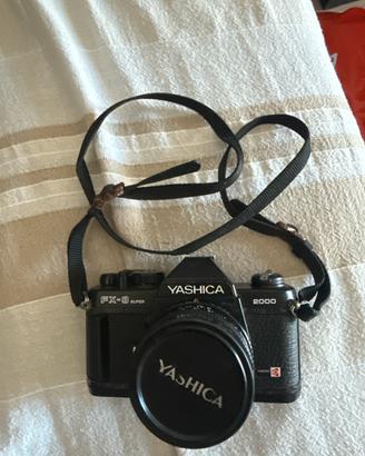 Fotocamera analogica yashica 35 mm obiettivo 50mm