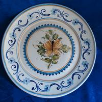 piatto vintage  ceramica di Grottaglie PATRONELLI